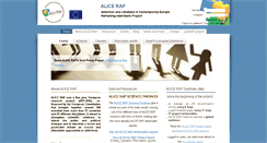 Desktop Screenshot of alicerap.eu