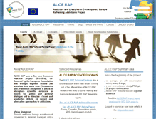 Tablet Screenshot of alicerap.eu